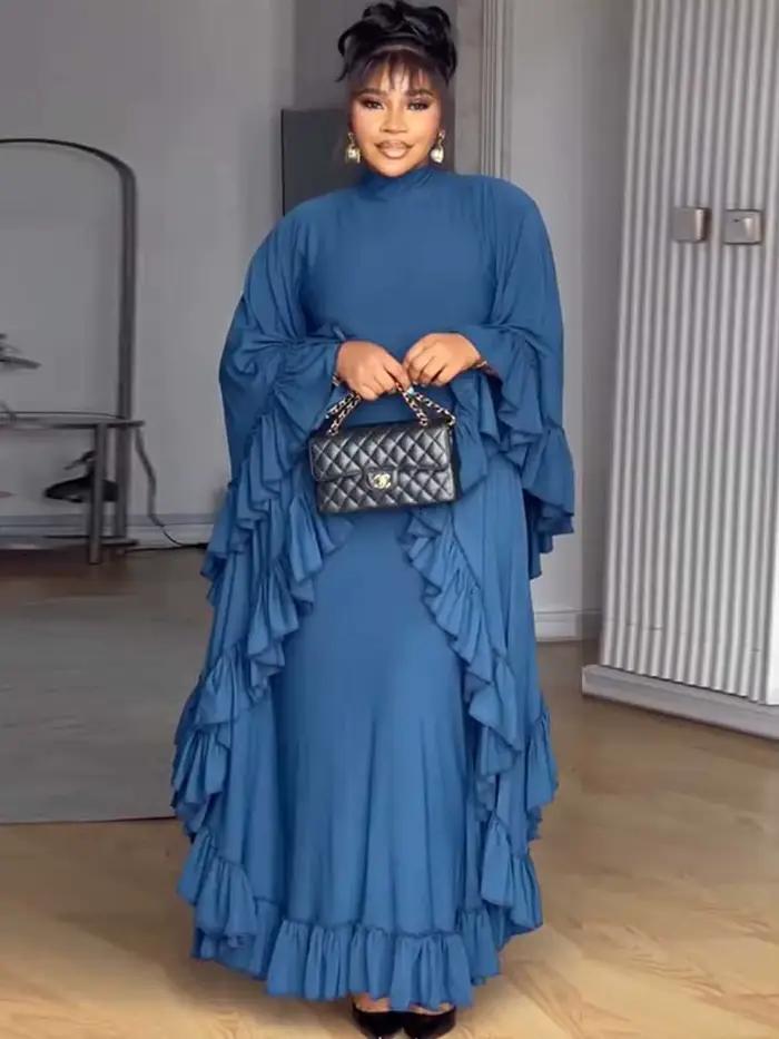 Robe bleu Royal pour femme