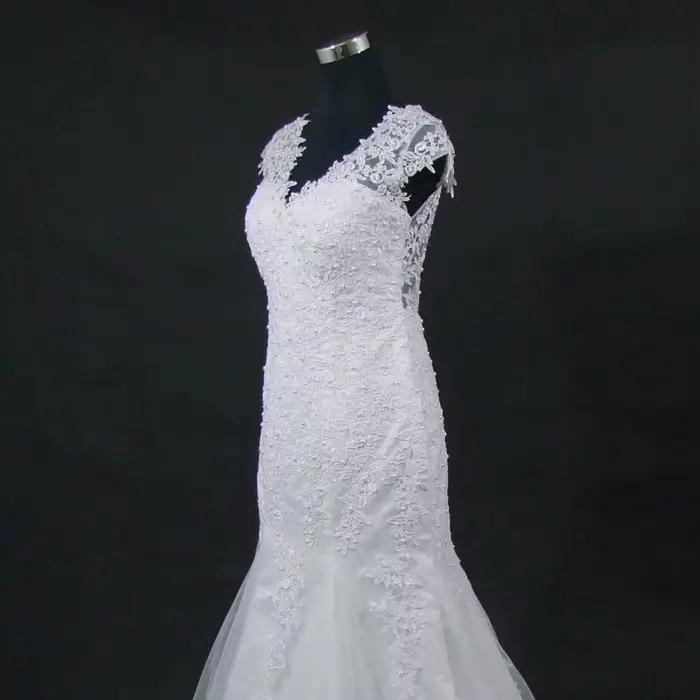 Robe de mariée sirène en dentelle