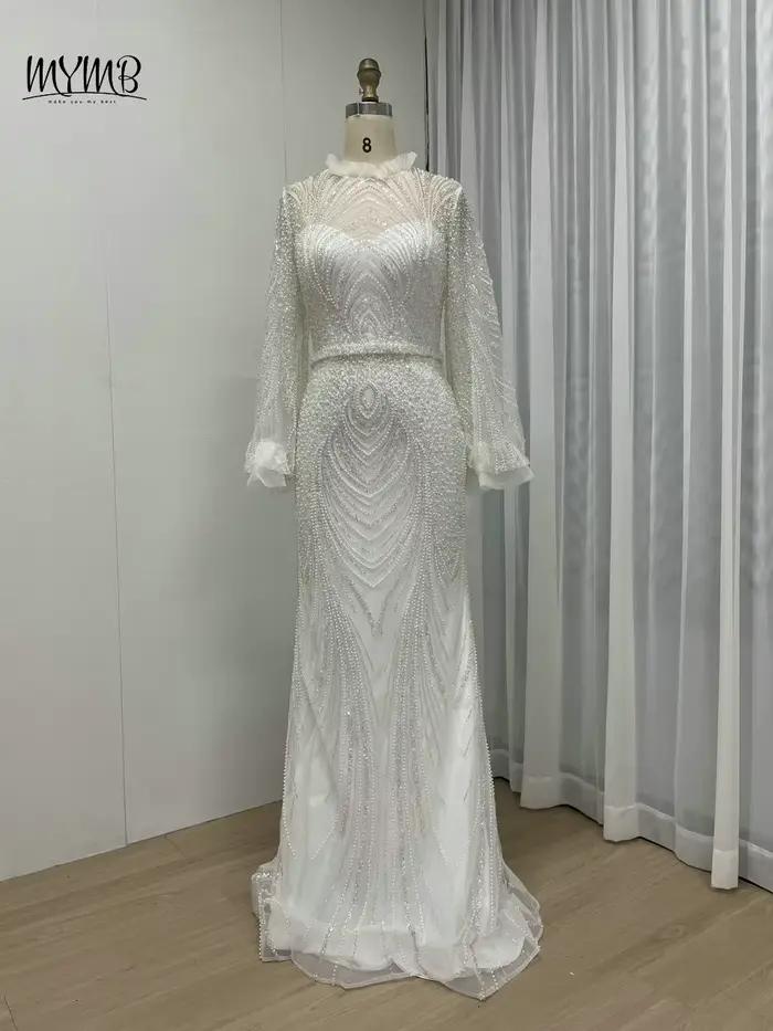 Robe de soirée élégante pour femme musulmane