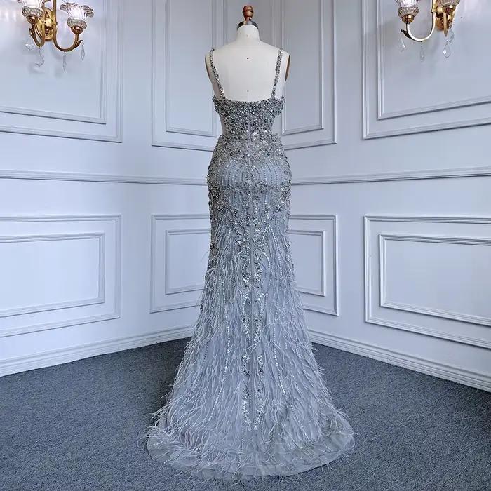 Robe de soirée de forme sirène