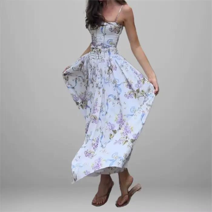 Robes à imprimé floral 2026 pour femmes