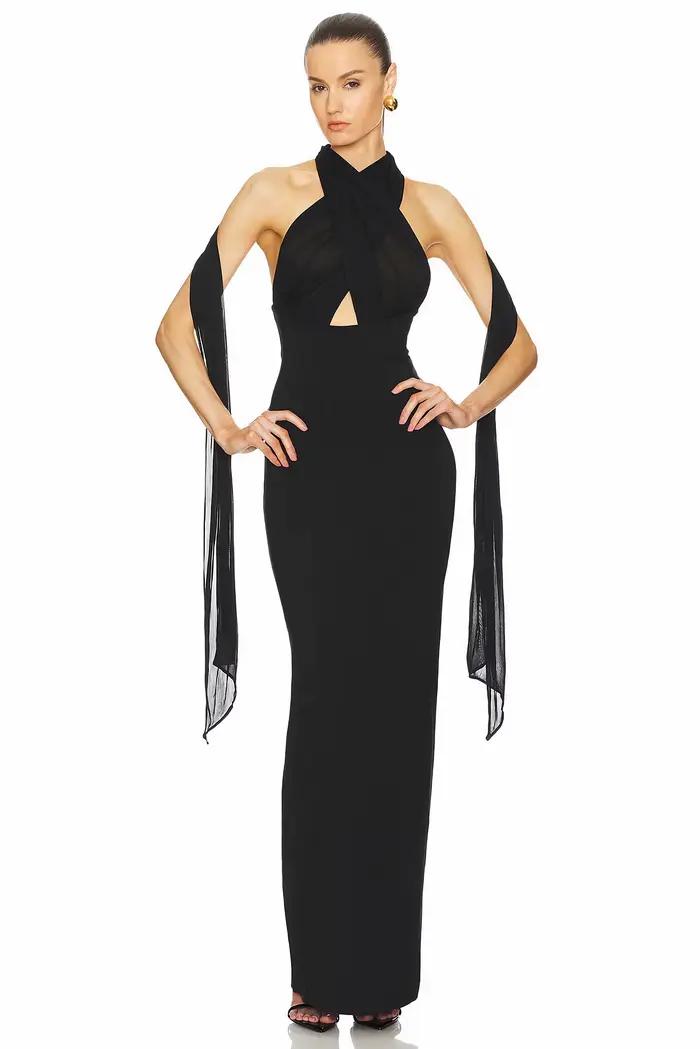 Robe longue élégante Kendny pour femmes