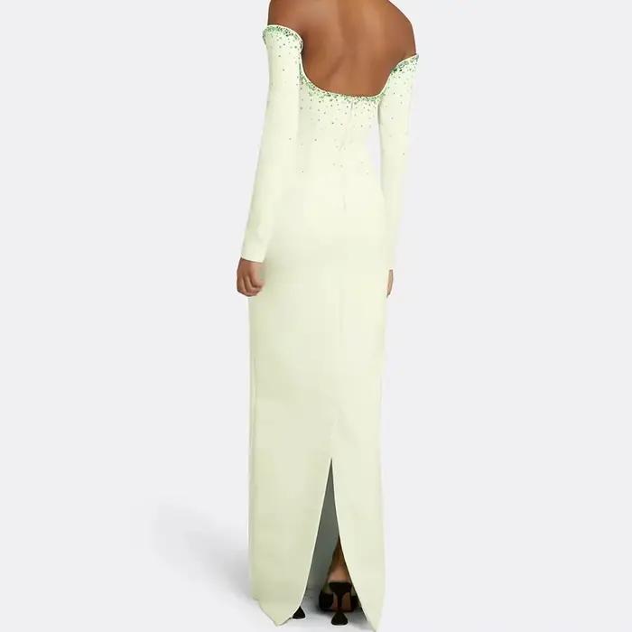 Robe de soirée droite pour femmes