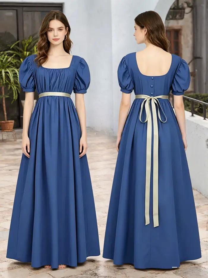 Robe de soirée vintage style Régence