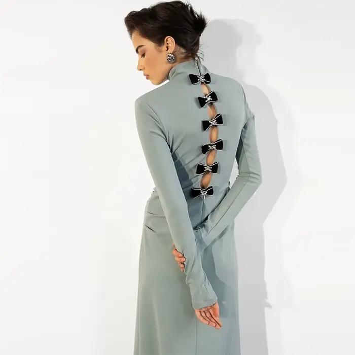 Robe de soirée classique en jersey