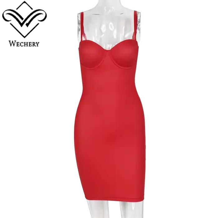 Wechery – robes rouges pour femmes