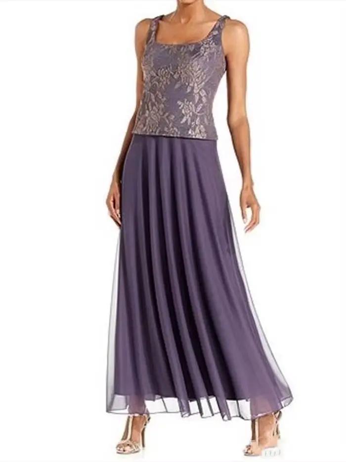 Robe en dentelle µpour mère de la mariée