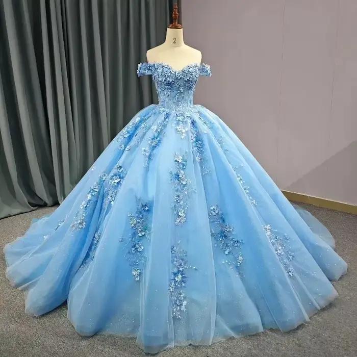 Robe de soirée bleue, 15 robes de Quinceanera
