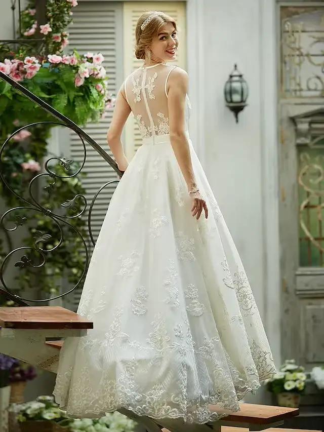 Robe de mariée de luxe coupe A-line