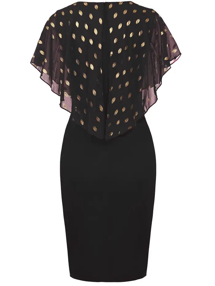 Robe fourreau moulante en mousseline de soie pour femme