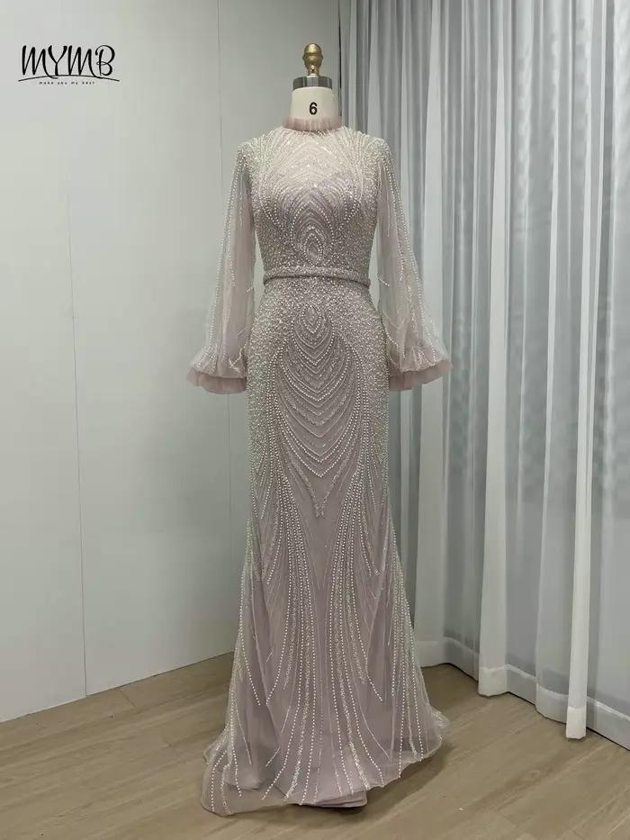 Robe de soirée élégante pour femme musulmane