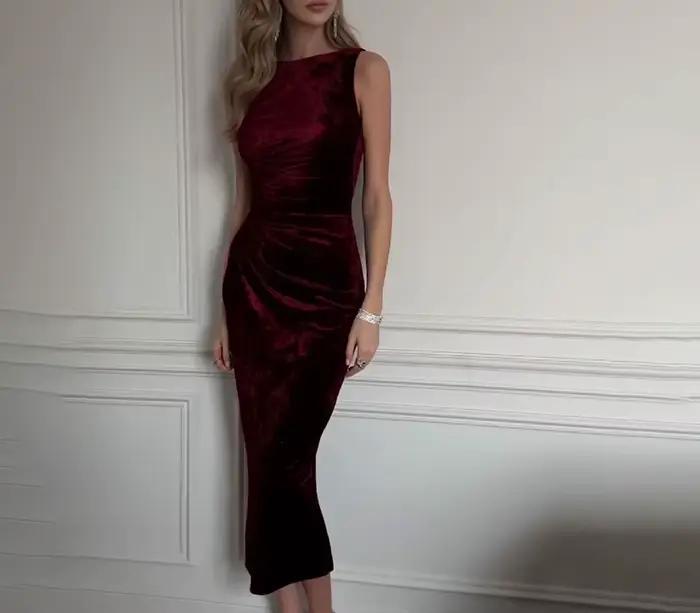 Robes de soirée d'automne et d'hiver