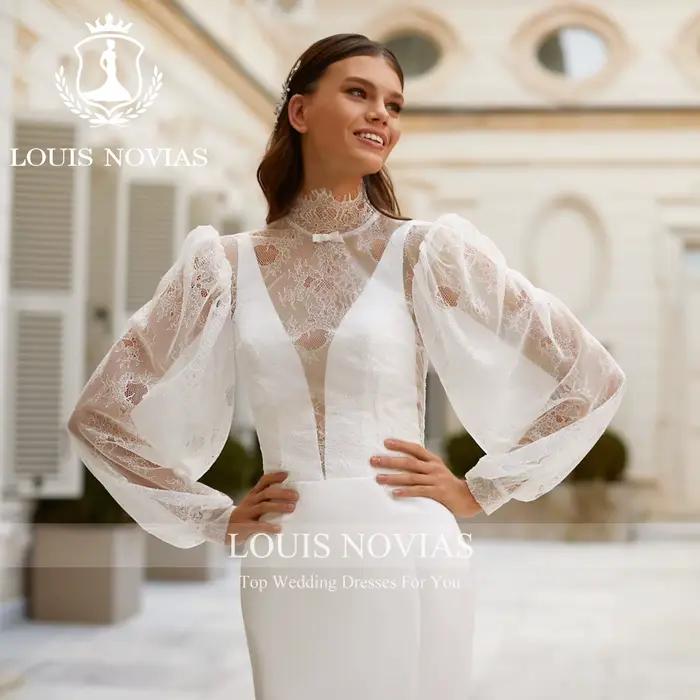 Modiis-Robe de mariée sirène avec veste