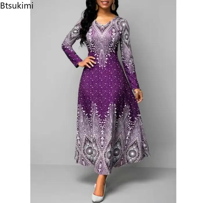 Nouvelle Robe Longue Femme Sud-Africaine 2026