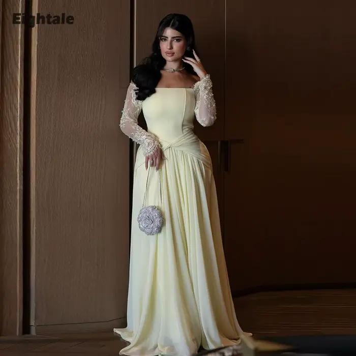 Robes de soirée arabes Eightale pour mariage