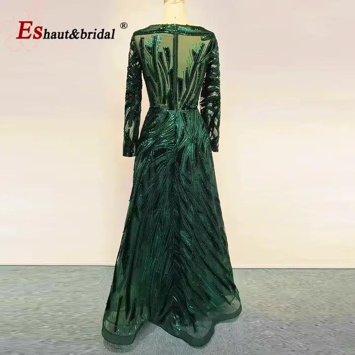 Robe de Soirée Élégante en Cristal pour Femme 2026 – Luxe