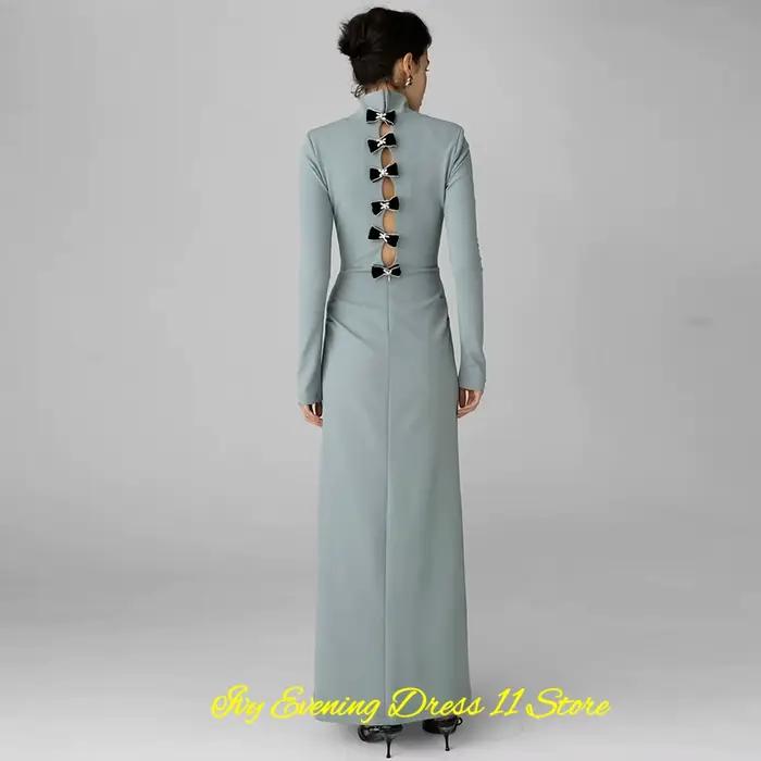 Robe de soirée classique en jersey
