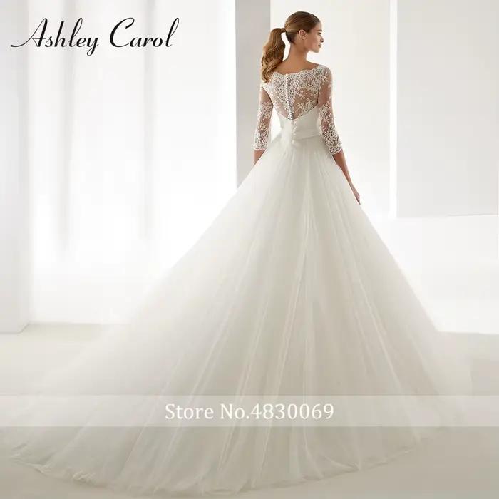 Ashley Carol-Robe de mariée A-Line