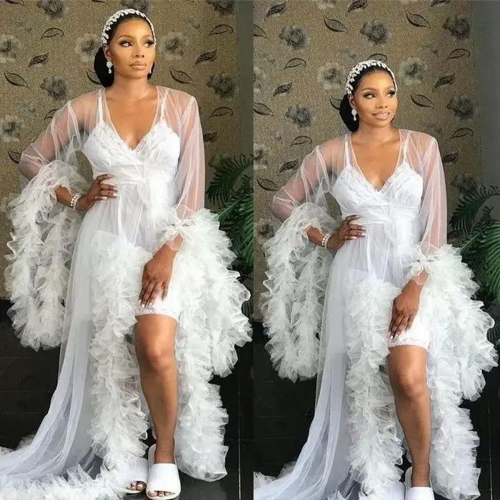 Robe de mariée bord feuille de Lotus, rassemblement de femmes enceintes, robe de maternité, pyjama t