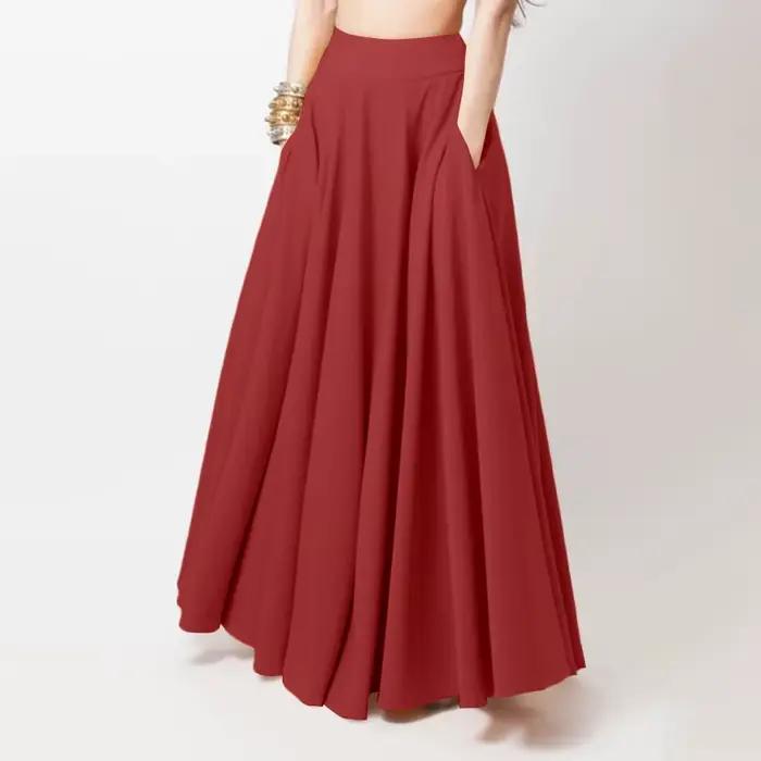 2024 ZANZEA femmes printemps Robe d'été mode Maxi jupes élégant longue fête robes femme taille haute