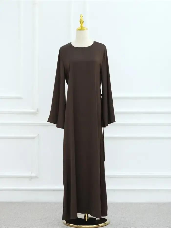 Robe musulmane pour femmes fête Abaya robes de pansement Ramadan Eid Islam robes Jalabiya arabe long