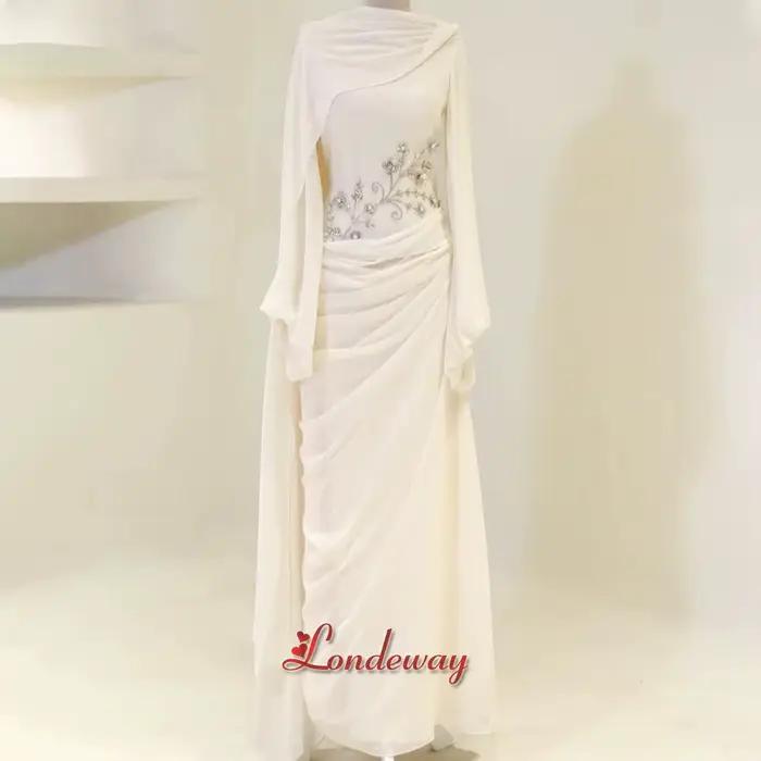 Robe de soirée droite tendance Londeway pour femmes, avec strass, plissée, en satin, robe de soirée