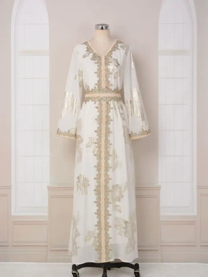 Nouvelles robes musulmanes de style Dubaï, abayas tendance pour femmes, vêtements islamiques turcs,