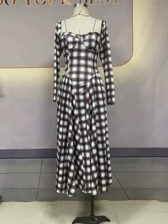 Robe de soirée romantique pour femmes, ligne A, décontractée, Slim, ajustée, robe de bal, élégante,