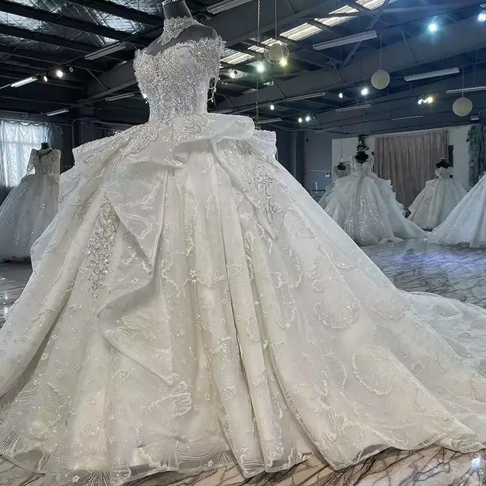 Robes de mariée chérie pour femmes, robe de Rhpersonnalisée, perles de mariée exquises, MN108