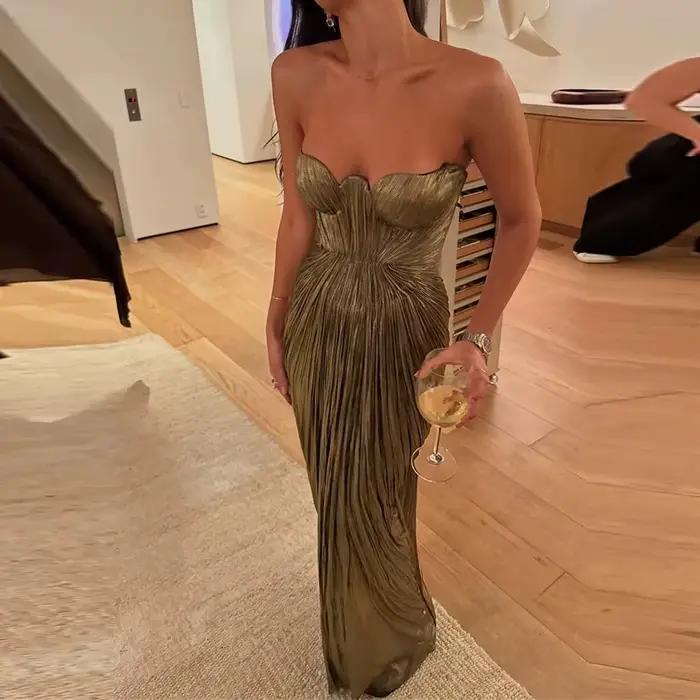 Robes longues de soirée pour occasions spéciales, robe d'anniversaire 2026, robe femme élégante, rob