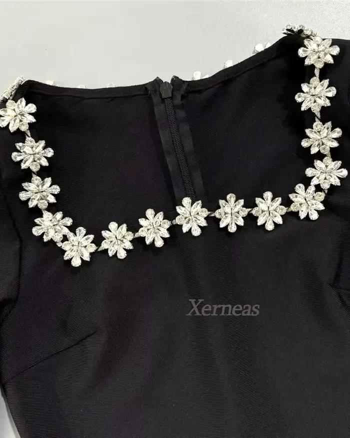 Robes de soirée personnalisées à col carré pour femmes