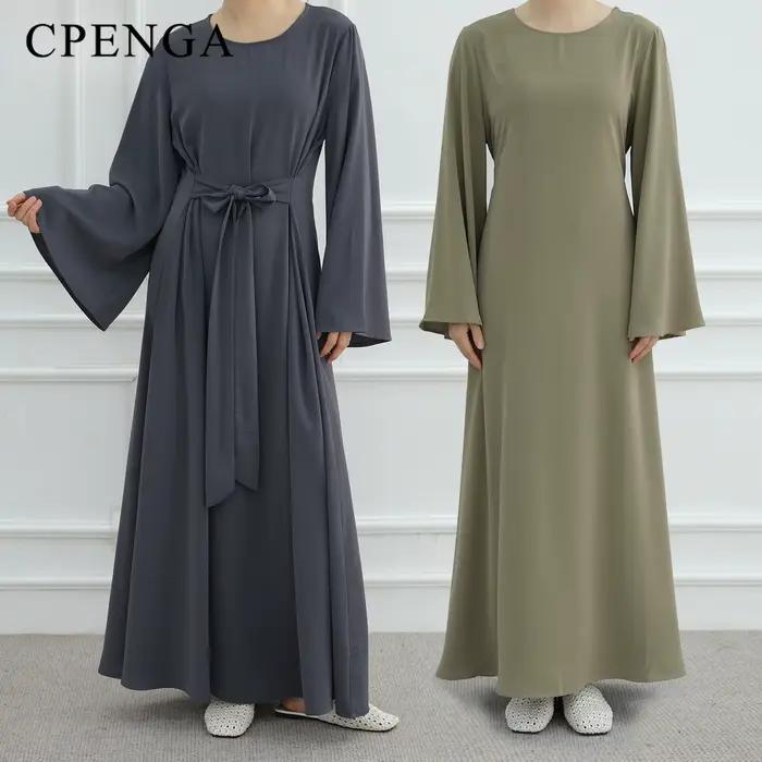 Robe d'été arabe pour femmes musulmanes