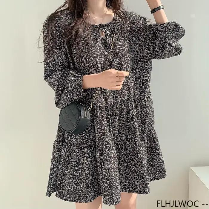 Robe Chic des Prairies Féminine Polyester Floral Chic des Prairies Pour Filles Occasions Spéciales