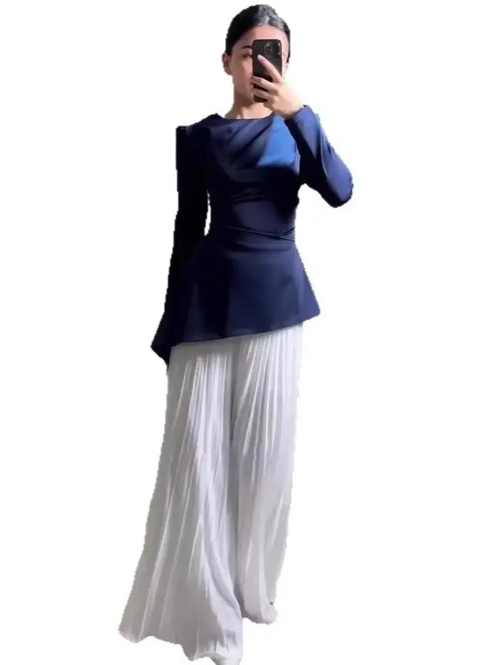 Abaya – Robe de soirée plissée pour femmes
