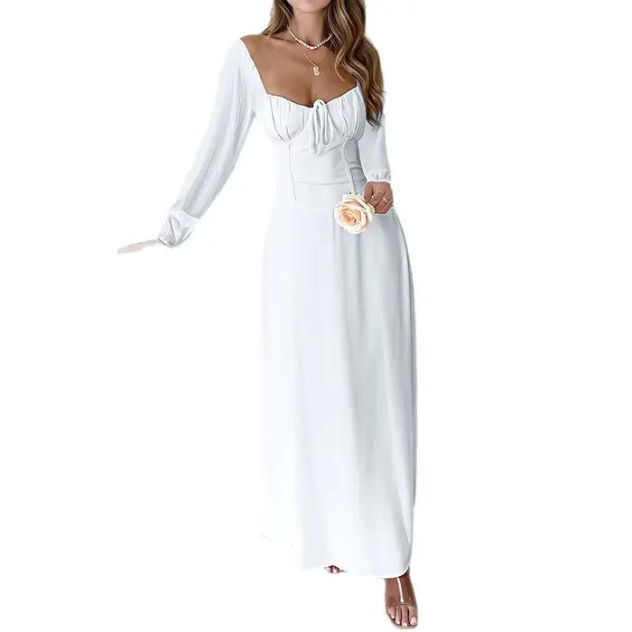 Robe de soirée élégante à manches courtes