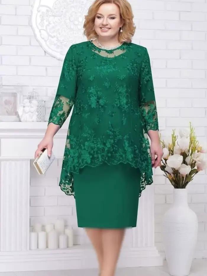 FSMG – robe de soirée grande taille pour femmes