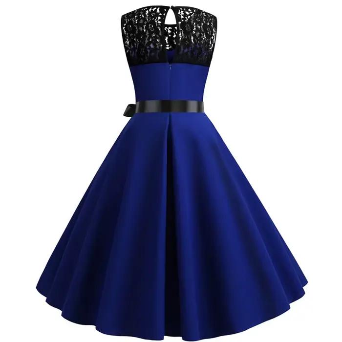 Robe de soirée élégante en dentelle pour femmes