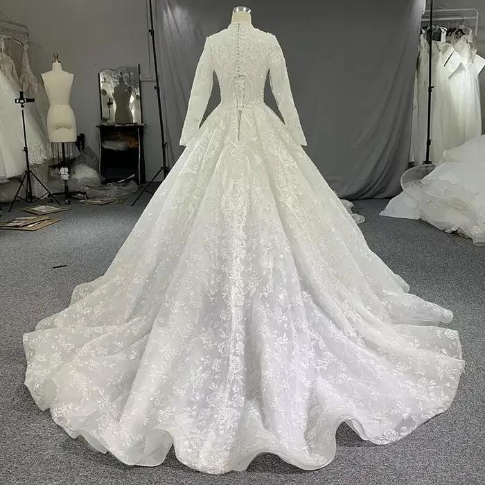 Robes de mariée musulmanes personnalisées
