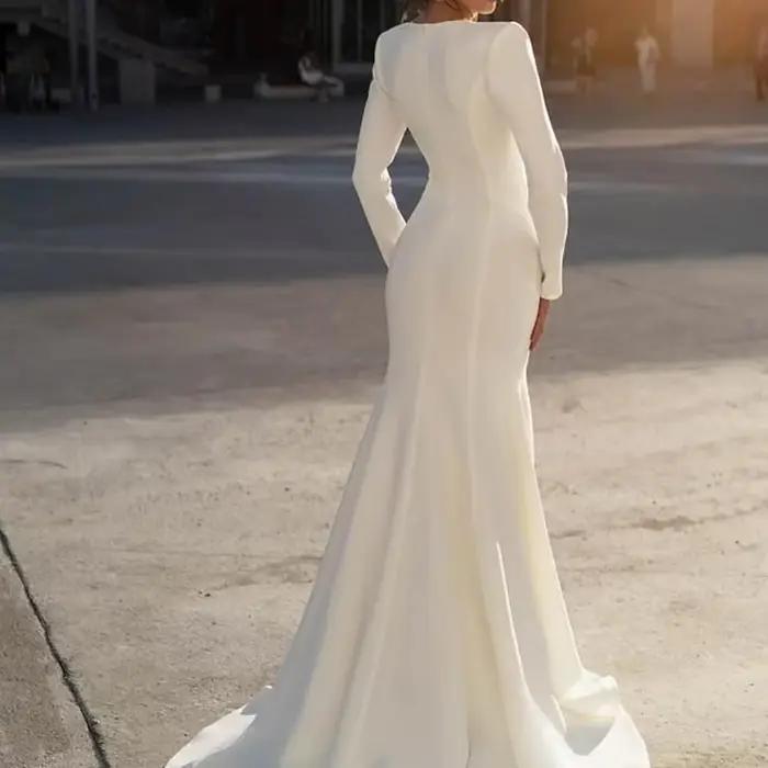 Robe de mariée sirène élégante