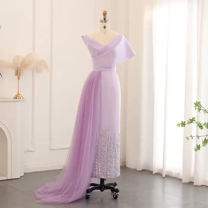 Sharon Said-Robe de Soirée avec Surjupe pour Femme Arabe