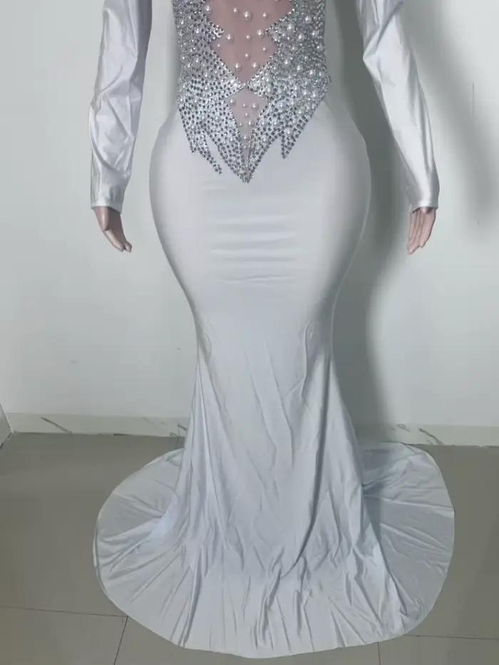 Robe de soirée élégante pour chanteuse