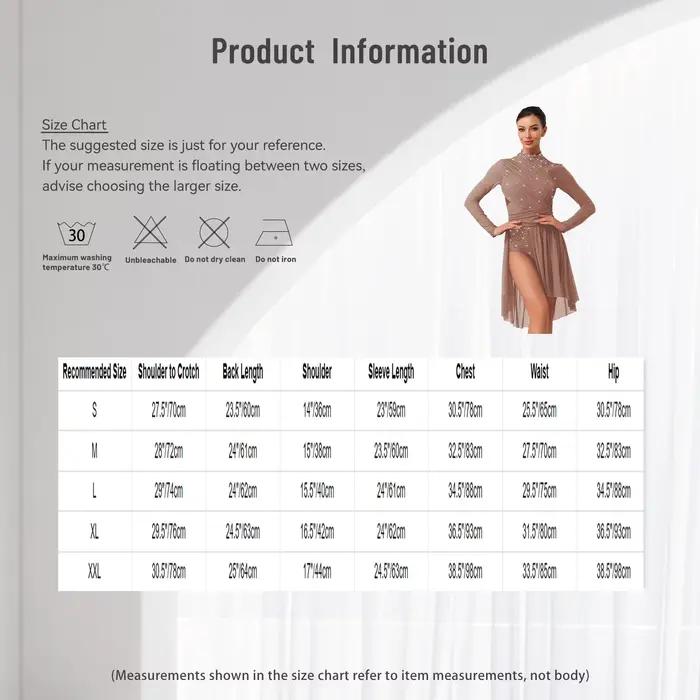 Robe de danse lyrique moderne pour femmes