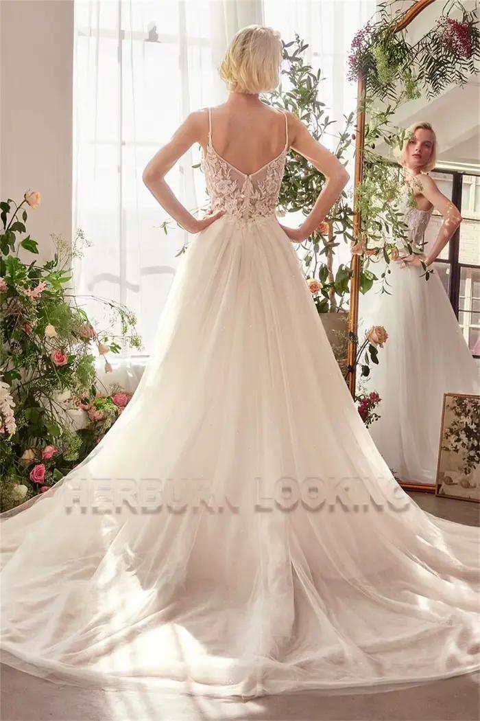 Robe de mariée délicate HERBURN coupe A-line pour femme