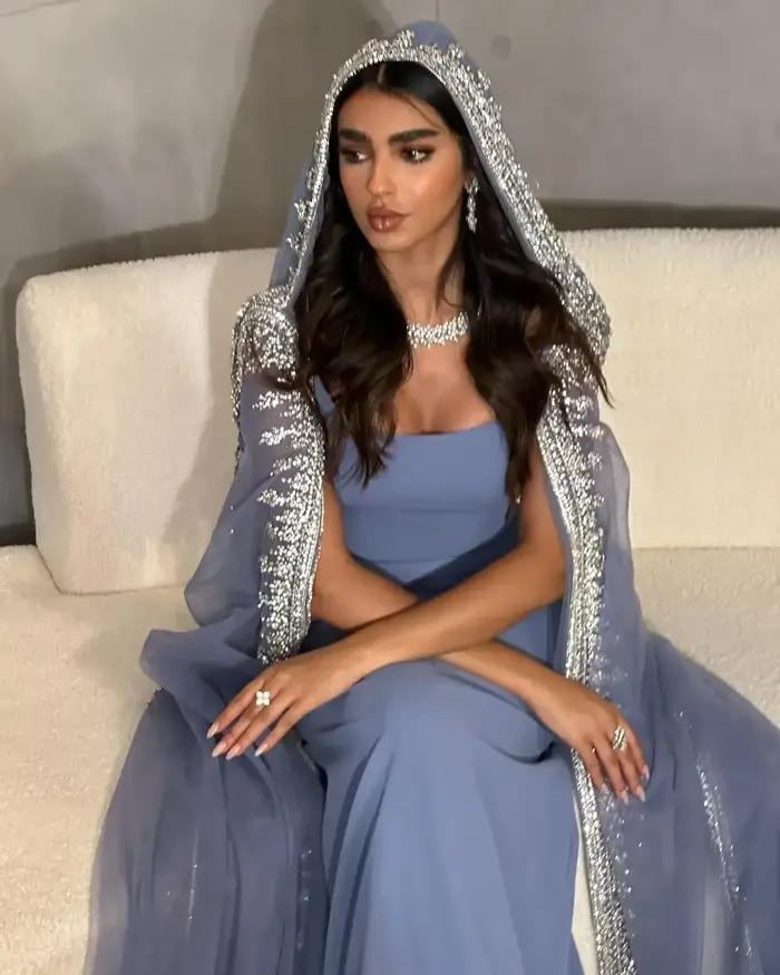 Robe de Soirée de Forme Sirène Personnalisée pour Femme