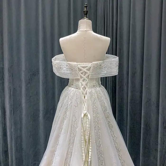 9131 personnalisé romantique robe de mariée pharmacien robes