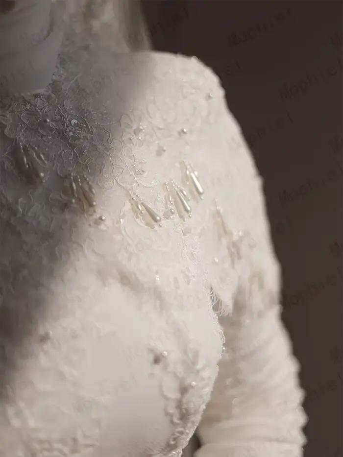 Robes de mariée musulmanes luxueuses