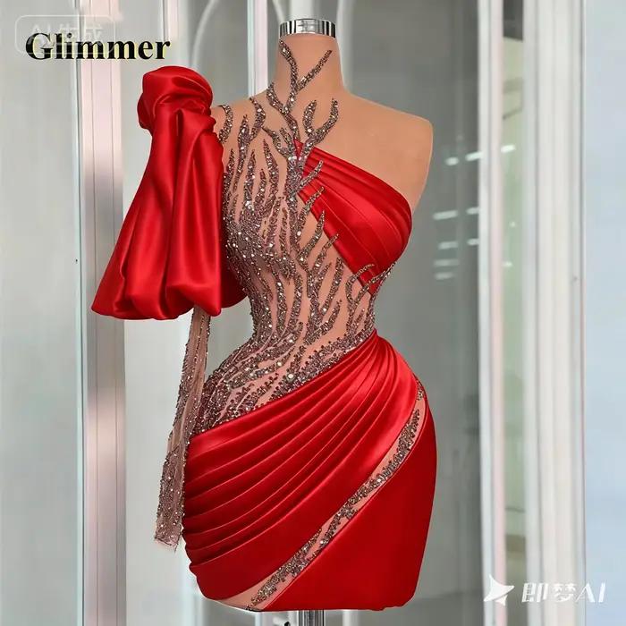 Robe de remise des diplômes scintillante sans bretelles, plissée en dentelle pour femmes, silhouette sirène, couleur personnalisable, soirée de gala, cérémonie de mariage, concours de beauté