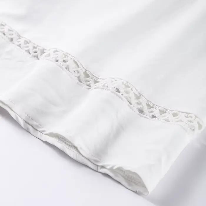 Robe longue à lacets avec nœud pour femmes
