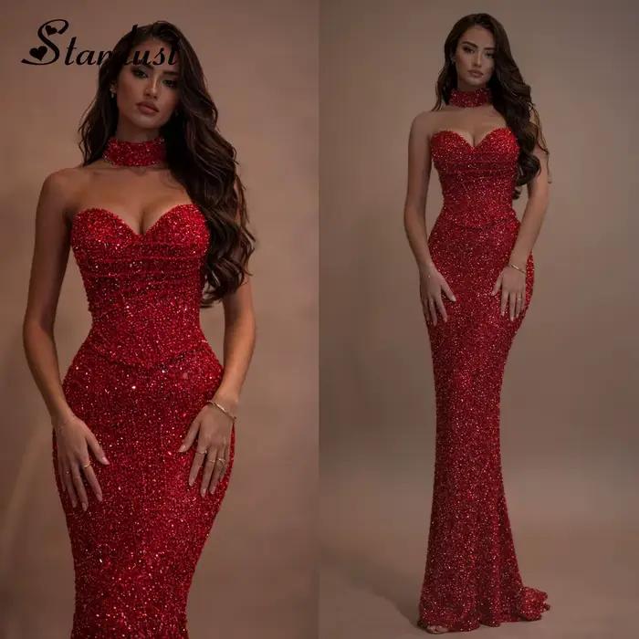 Robes de Soirée Sirène Tendance Stardust