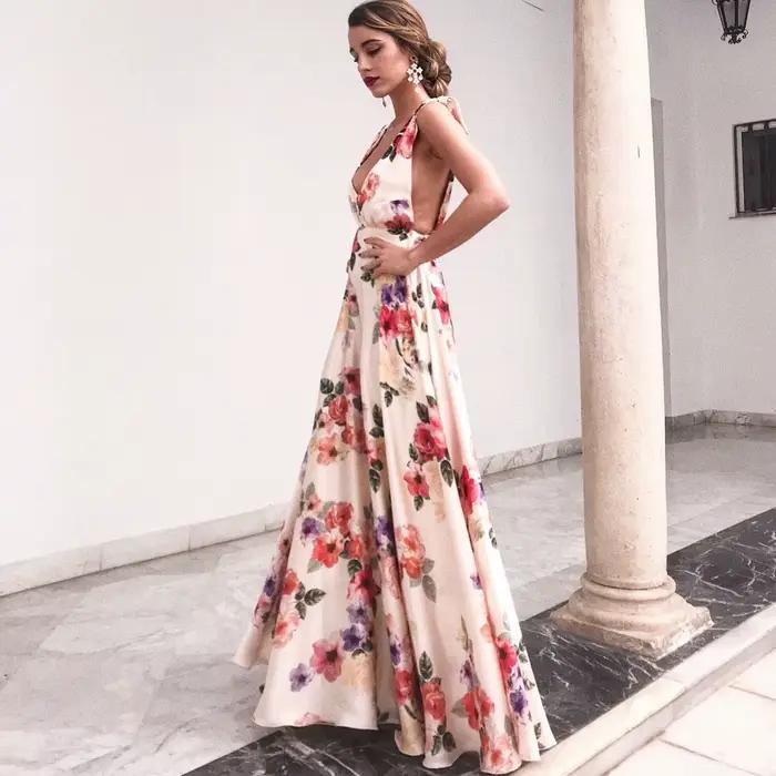 Robe longue style Boho
